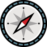 Graphic Logo of Compass